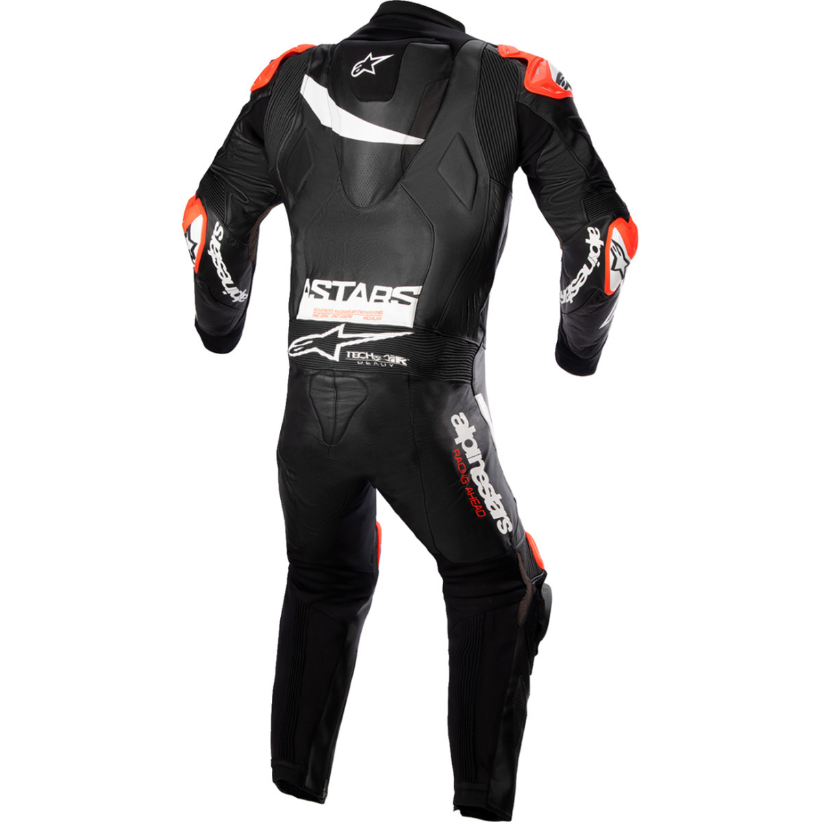 Alpinestars #31505231254 - GP Plus v4 Leather Suit - Black/White - US 44 / EU 54