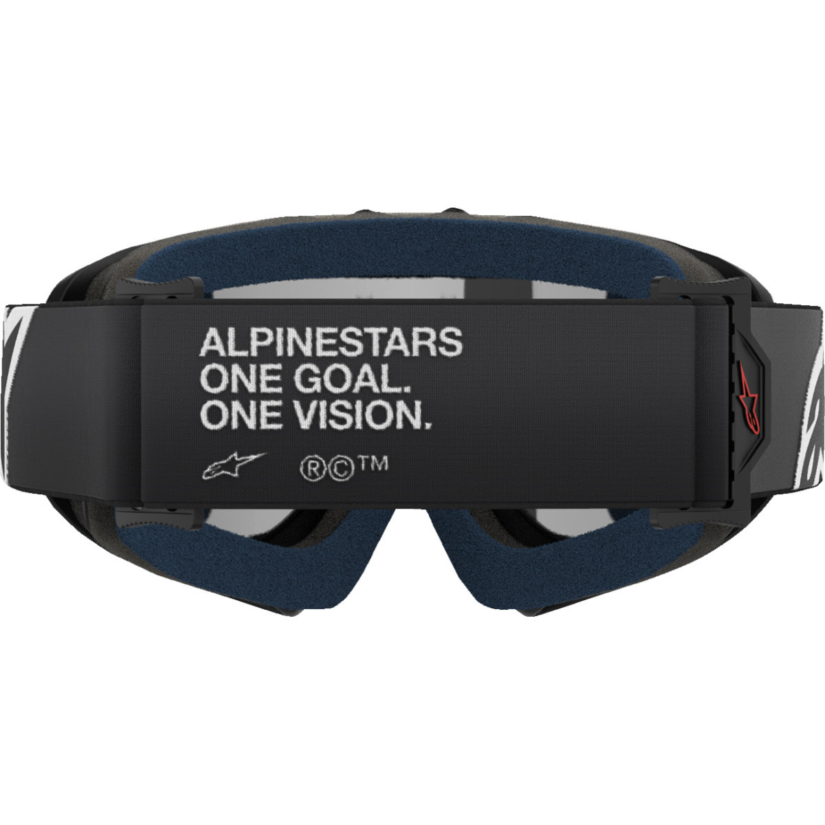 Alpinestars Goggles #5140225-1456 - Youth Vision Goggle - Corp - Black - Silver Mirror Lens
