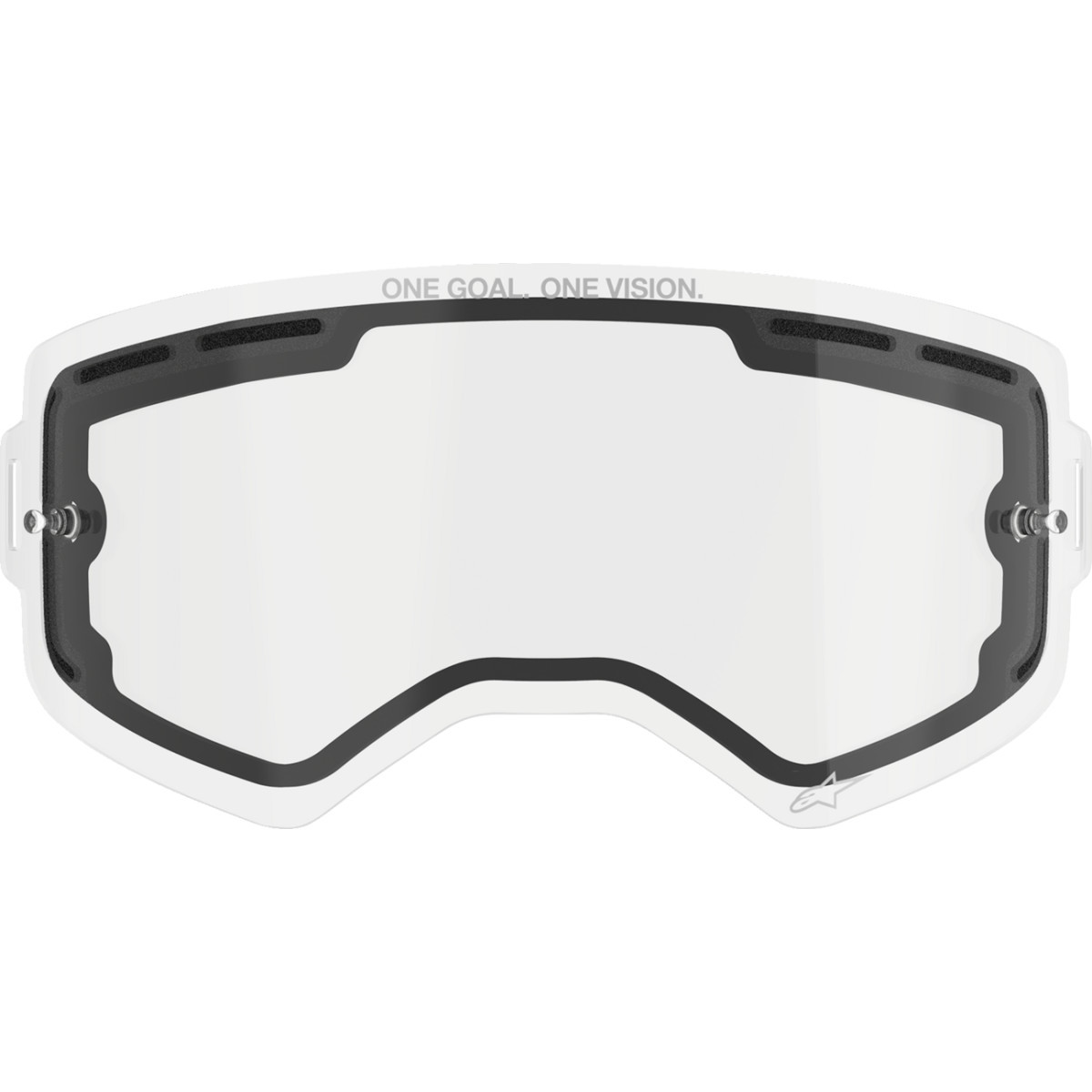 Alpinestars Goggles #9100425-016 - Supertech Lens - Dual Pane - Clear