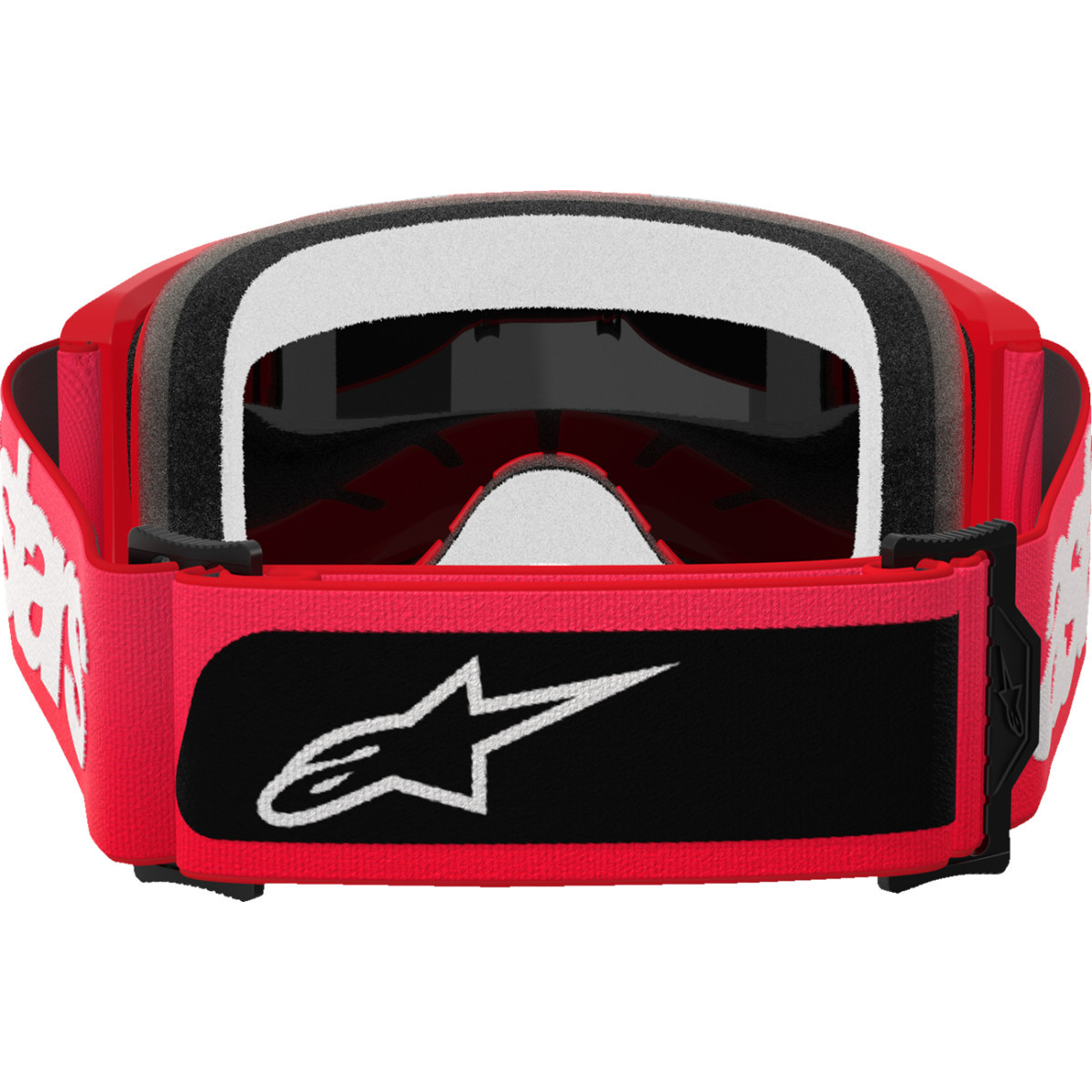 Alpinestars Goggles #5102125-3115 - Vision 5 Goggle - Blaze - Red - Gold Mirror Lens