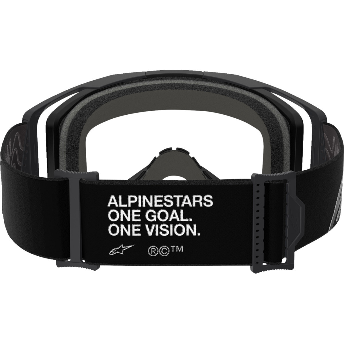 Alpinestars Goggles #5100825-1425 - Vision 8 Goggle - Corp - Black - Clear Lens
