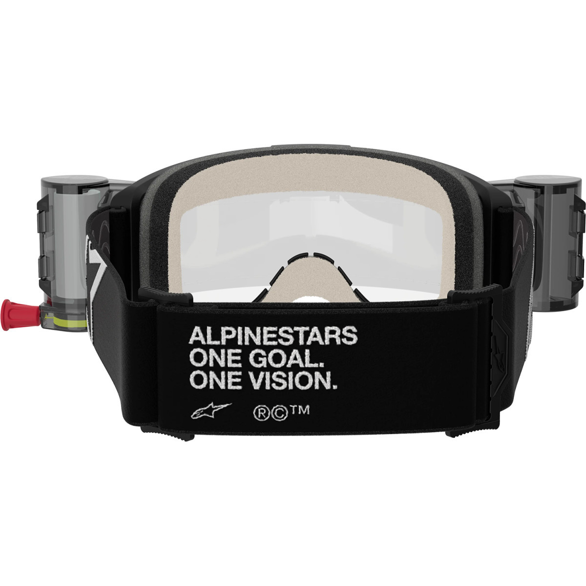 Alpinestars Goggles #5102825-1529 - Vision 5 Roll-Off Goggle - Corp - Black - Clear Lens