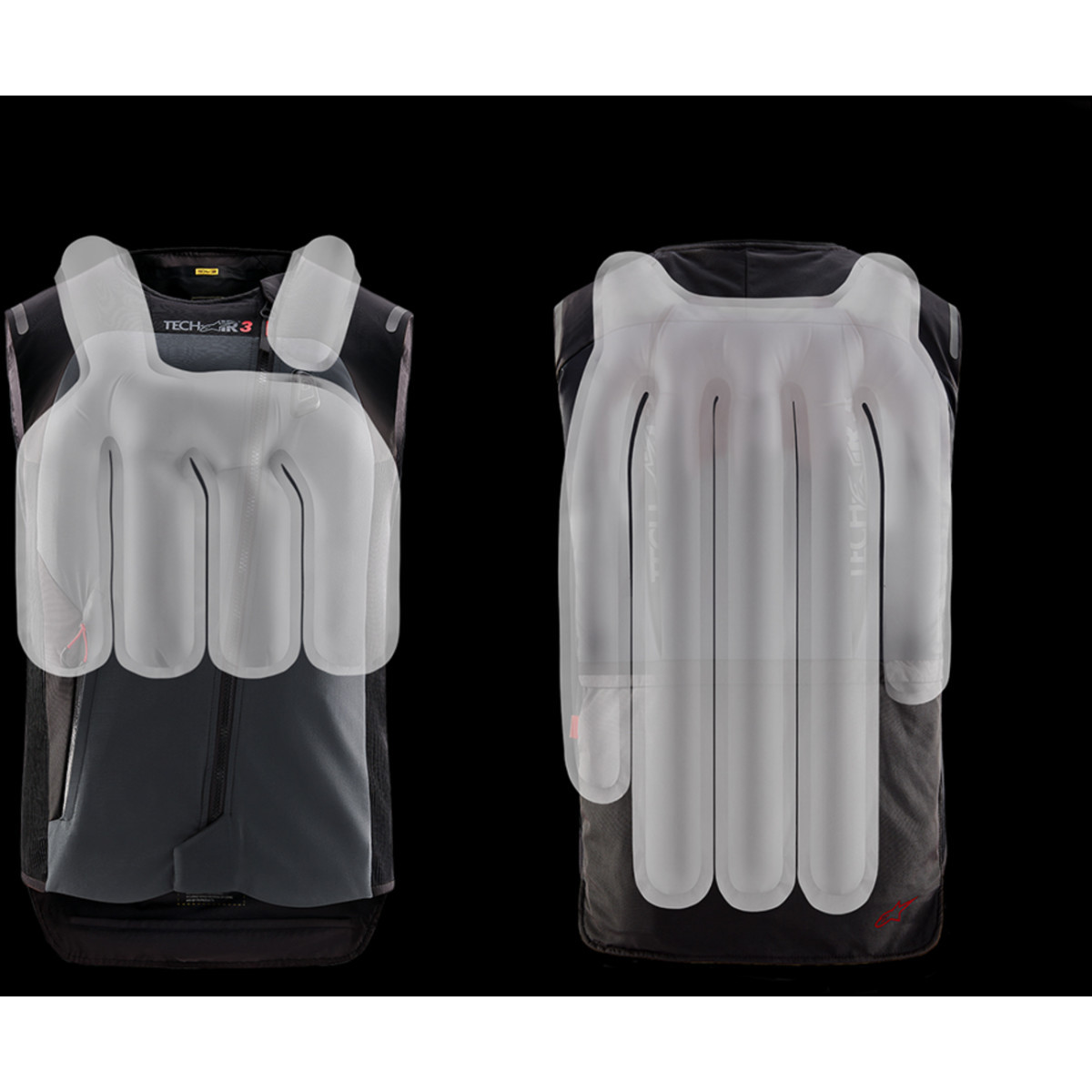 Alpinestars Tech-air #6508322-10A-XL - Tech-Air® 3 - Black - XL