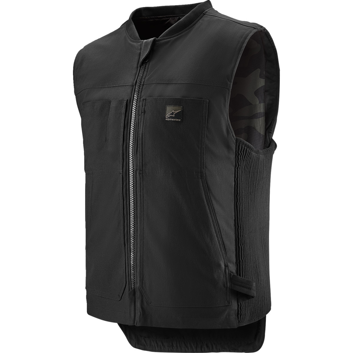Alpinestars Tech-air #6505125-10-3XL - Tech-Air® 3 v2 Canvas Vest - Black - 3XL
