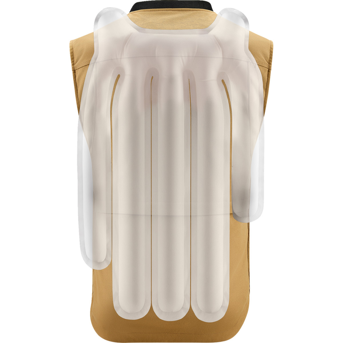 Alpinestars Tech-air #6505125-86-L - Tech-Air® 3 v2 Canvas Vest - Tan - Large