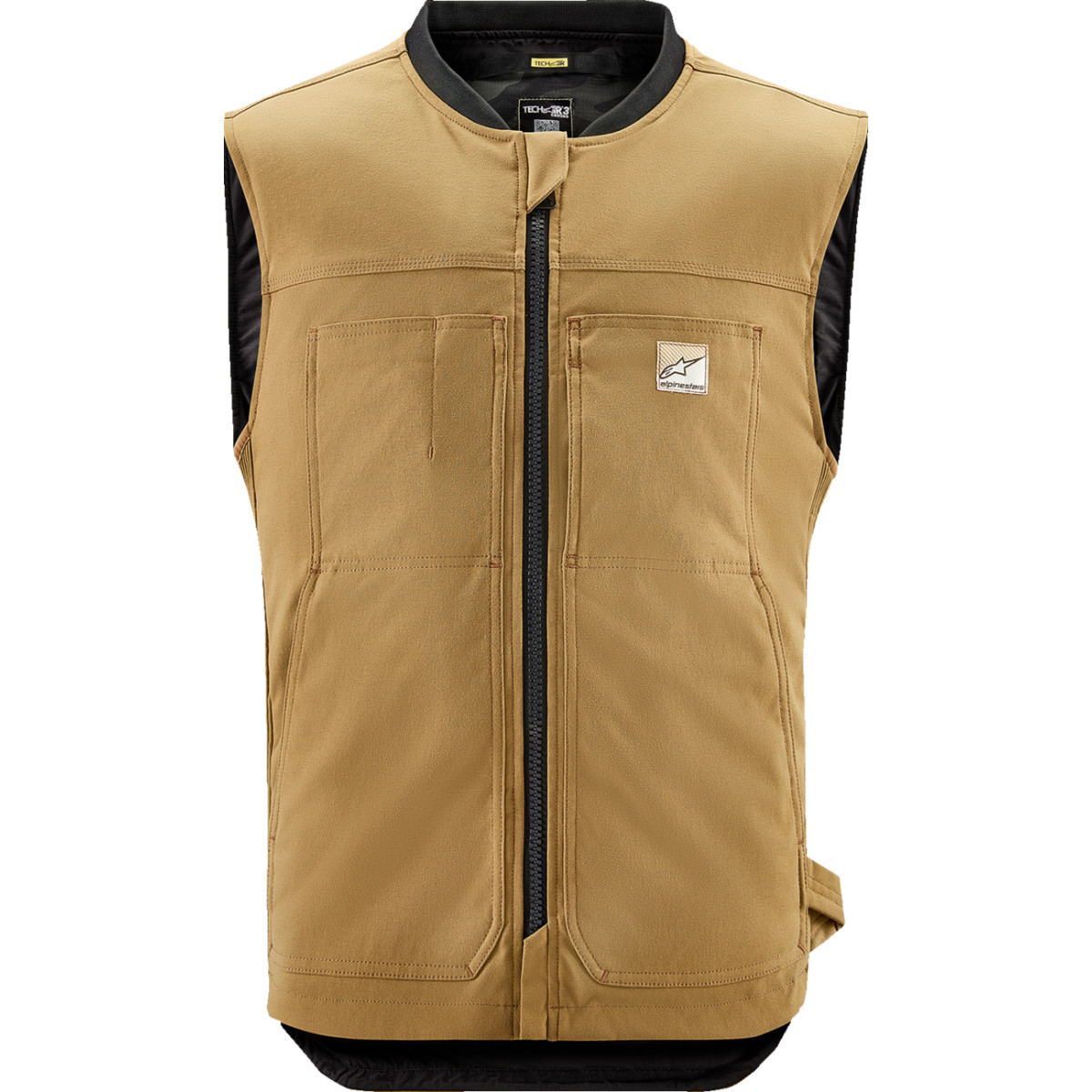 Alpinestars Tech-air #6505125-86-XL - Tech-Air® 3 v2 Canvas Vest - Tan - XL