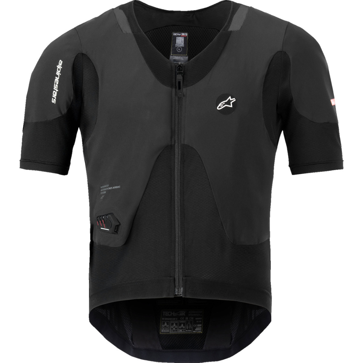 Alpinestars Tech-air #6504925-10-M - Tech-Air® 5 Plasma System - Black - Medium