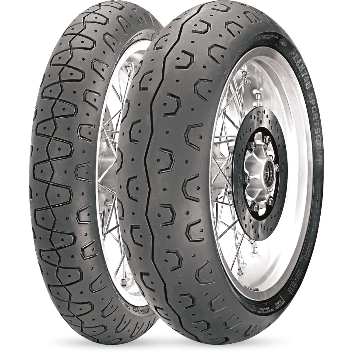 Pirelli #3131000 - Tire - Phantom™ Sportscomp - Front - 100/90-18 - 65H