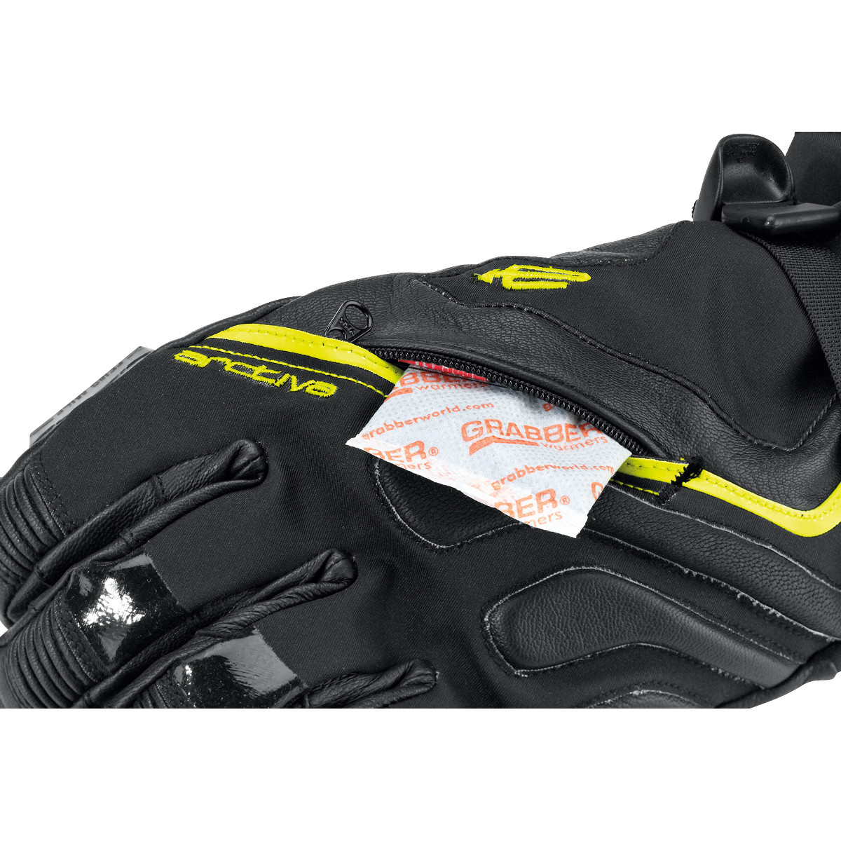 Arctiva - Meridian Gloves - Black/Hi-Vis Yellow - Small