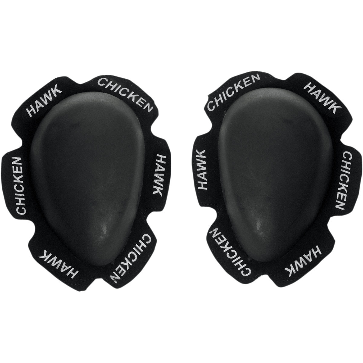 Chicken Hawk Racing #KS-BLK - Knee Sliders - Black