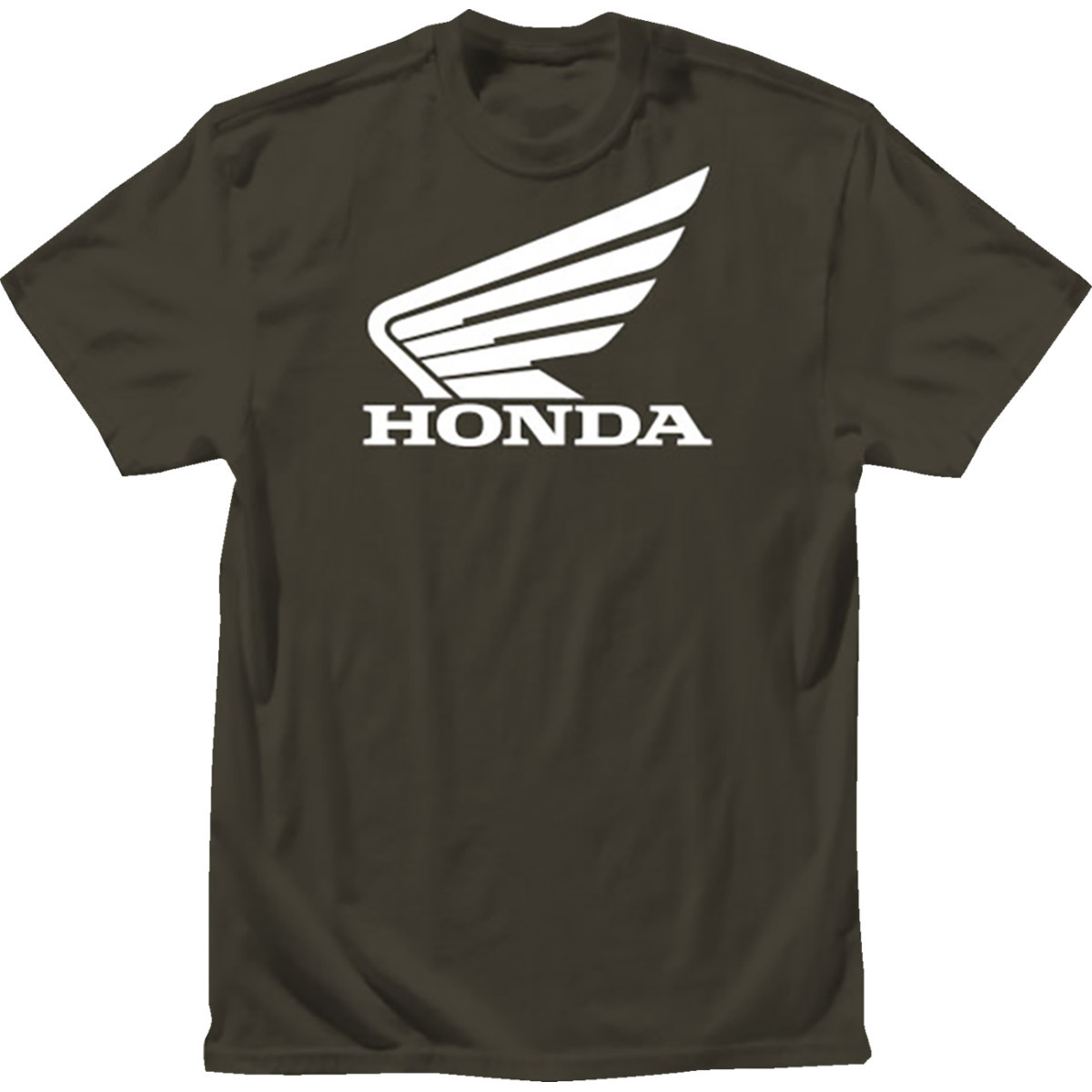 D'cor Visuals #80-116-5 - Honda Wing 2 T-Shirt - Black - 2XL