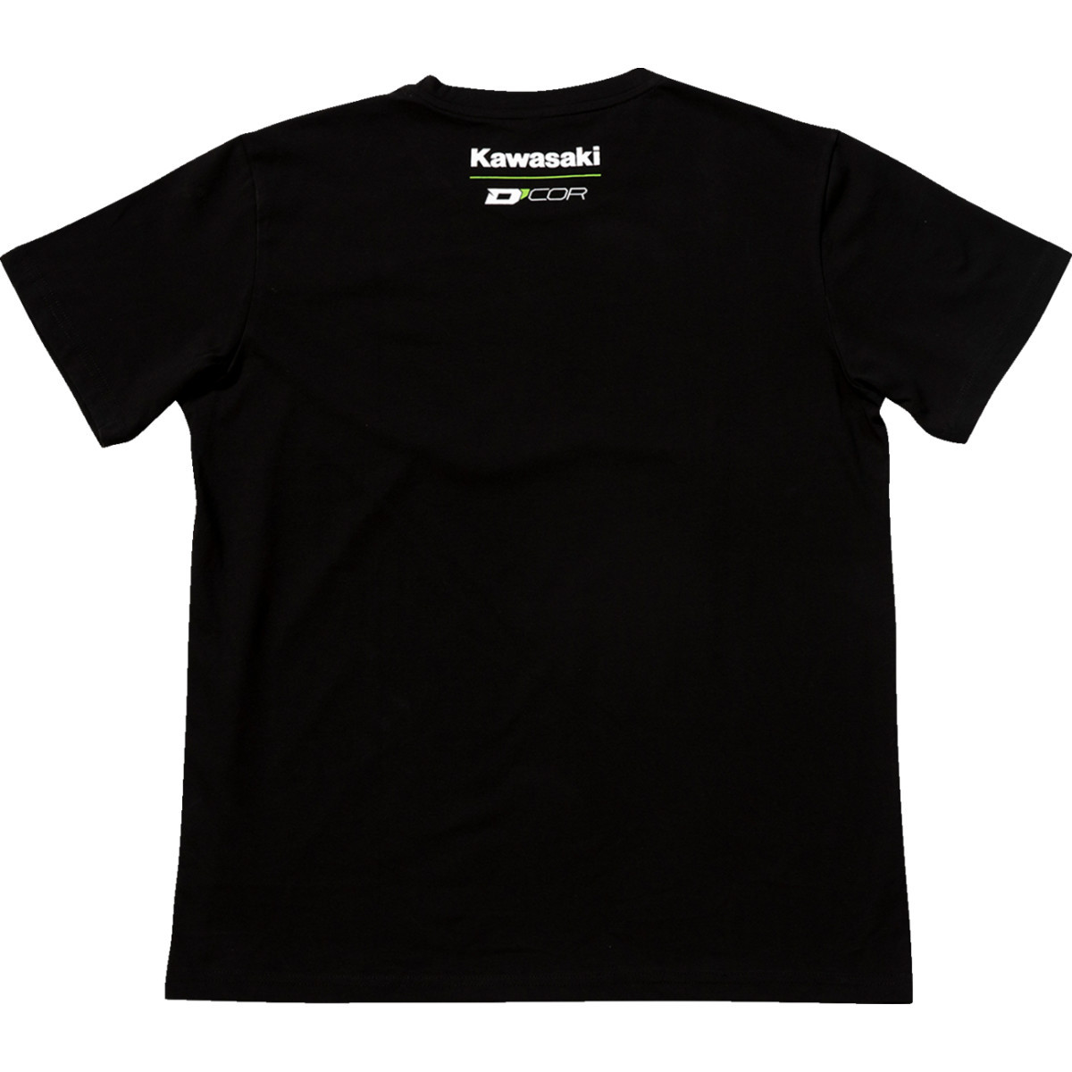 D'cor Visuals #80-119-5 - Kawasaki Racing T-Shirt - Black - 2XL