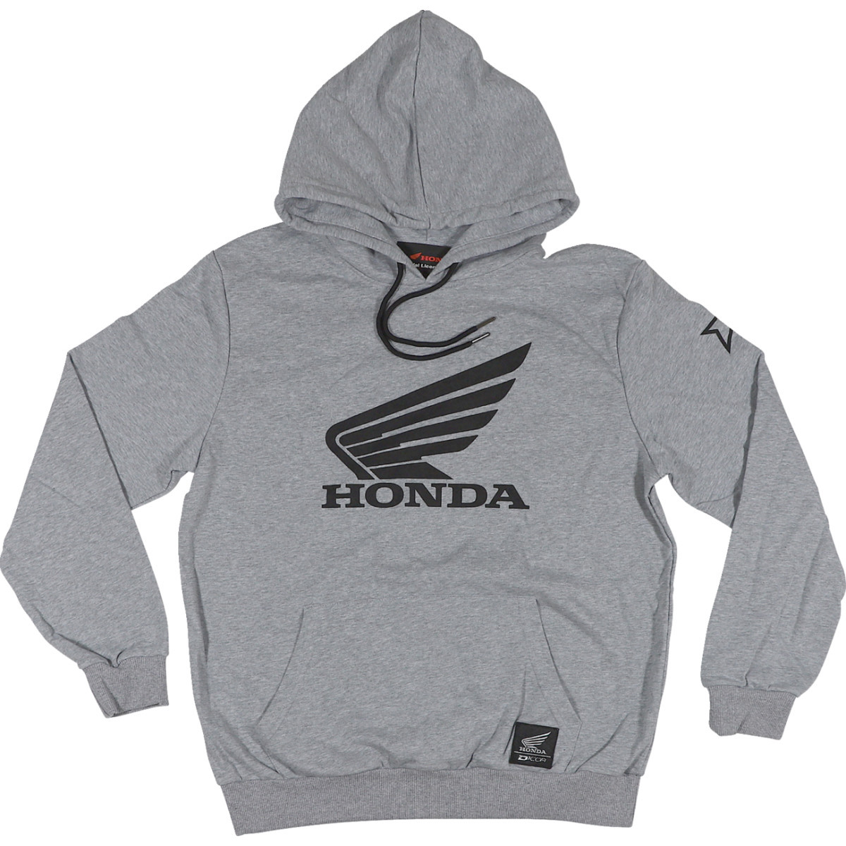 D'cor Visuals #85-204-5 - Honda Wing Sweatshirt - Gray - 2XL