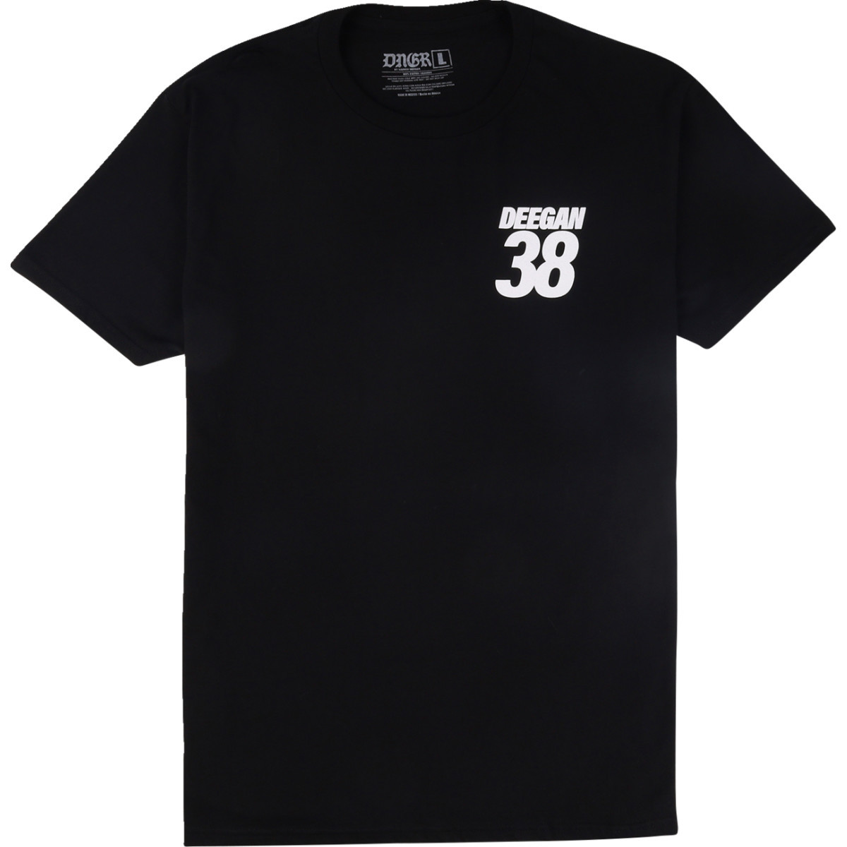 Deegan Apparel #DMTSS3026BLKXL - MX2 T-Shirt - Black - XL