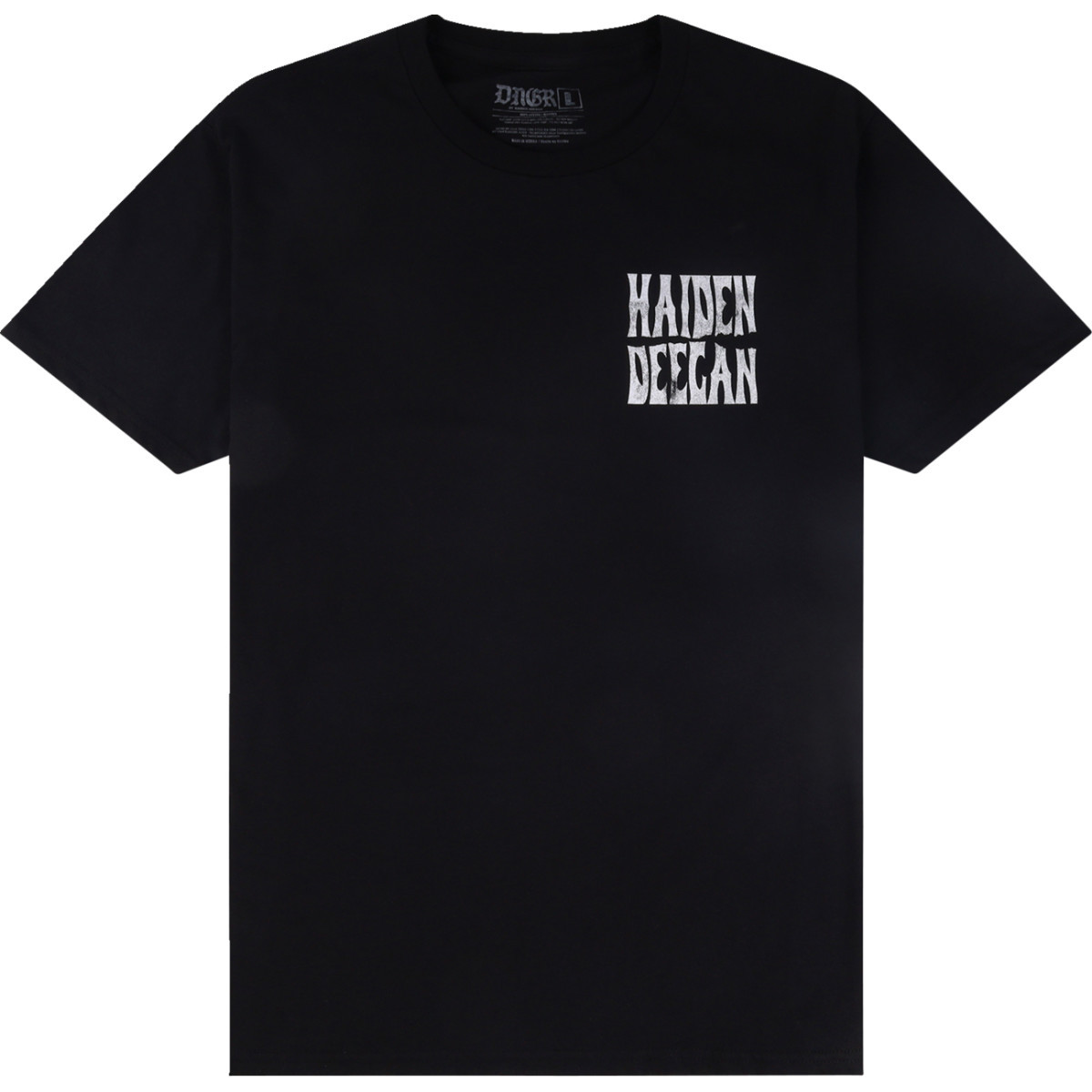 Deegan Apparel #DMTSS3028BLKM - Smash T-Shirt - Black - Medium
