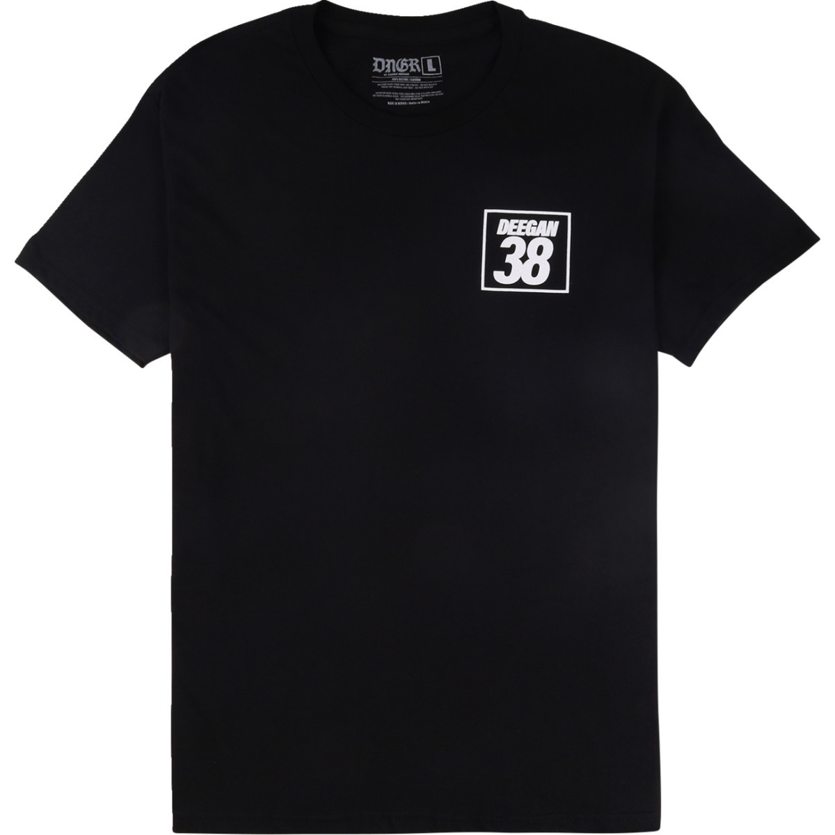 Deegan Apparel #DMTSS3027BLK2XL - Holeshot T-Shirt - Black - 2XL
