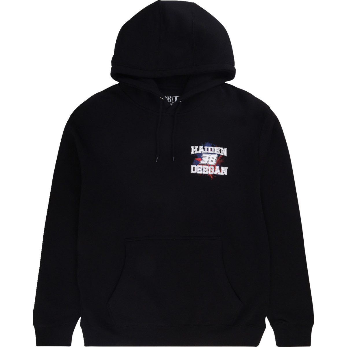 Deegan Apparel #DMTFP3004BLK2XL - 38 Hoodie - Black - 2XL