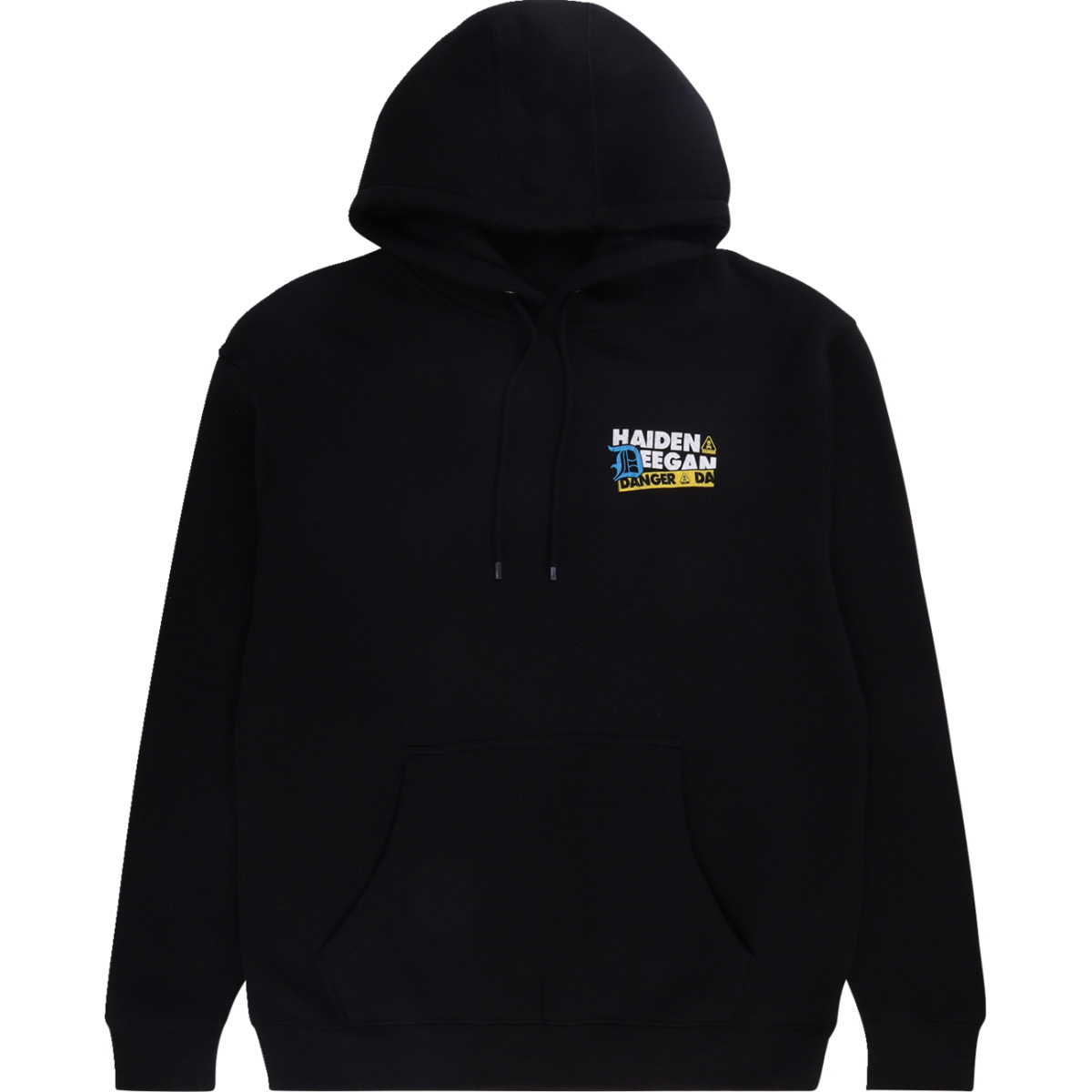 Deegan Apparel #DMTFP3010BLKM - Caution Hoodie - Black - Medium