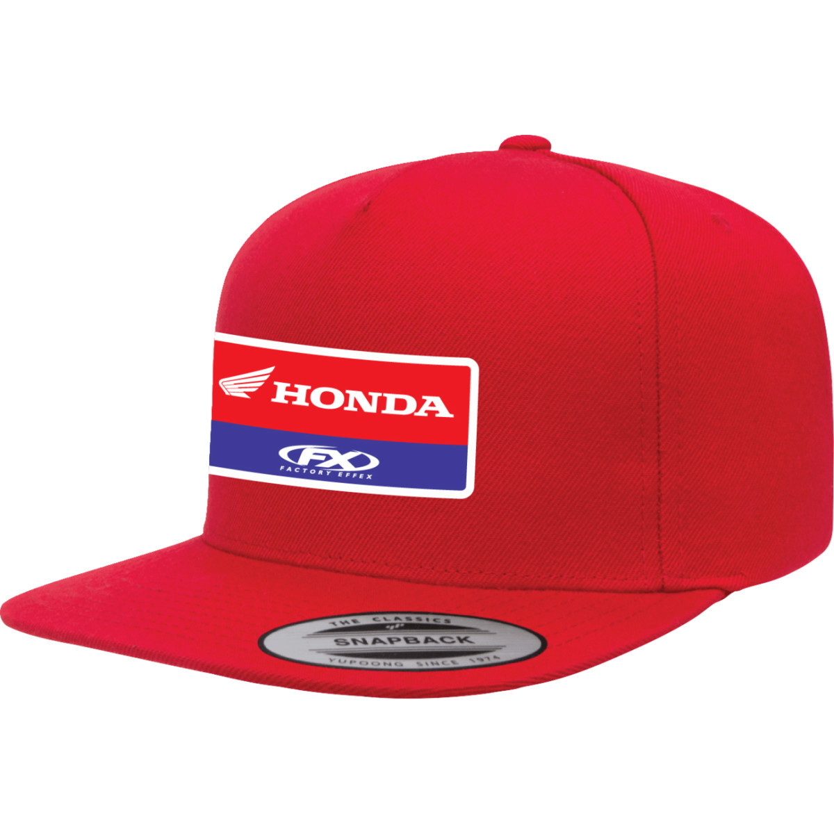 Factory Effex #28-86302 - Honda Victory Snapback Hat - Red