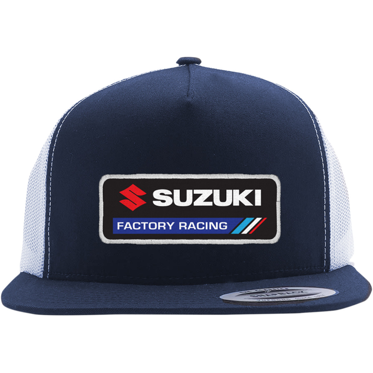 Factory Effex #22-86404 - Suzuki Factory Hat - Navy/White