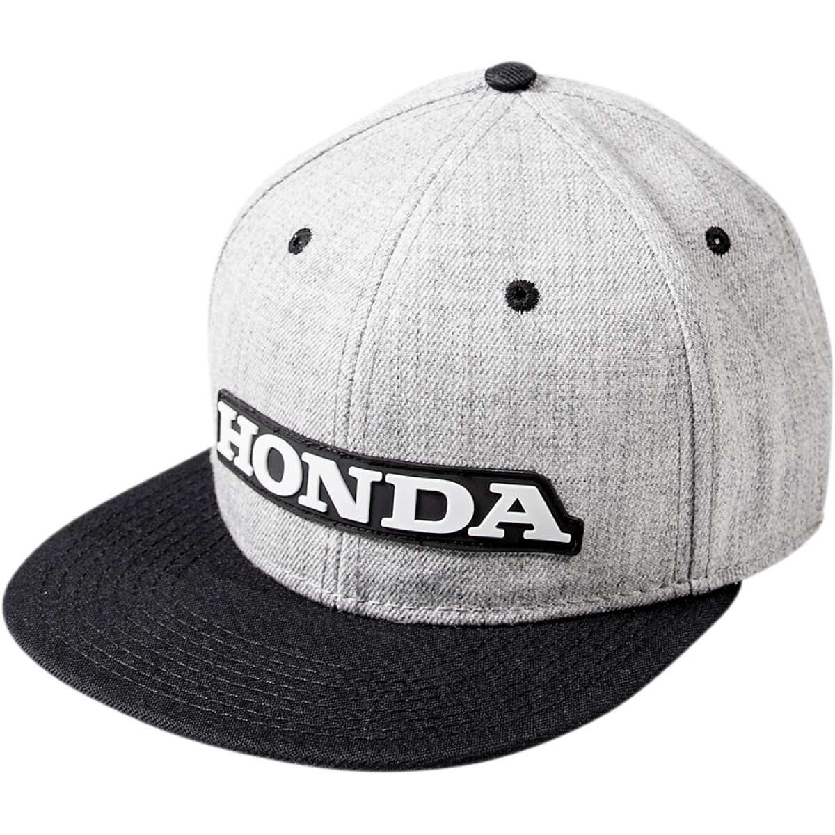 Factory Effex #24-86300 - Honda Bold Snapback Hat - Gray/Black