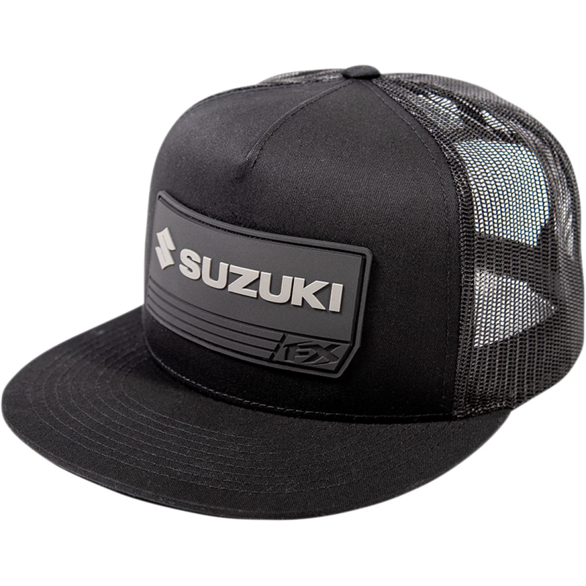 Factory Effex #24-86410 - Suzuki 21 Racewear Hat - Black - One Size