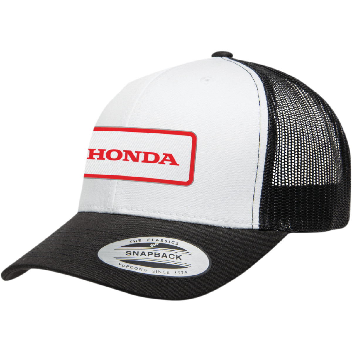 Factory Effex #25-86304 - Honda Throwback Hat - Black/White