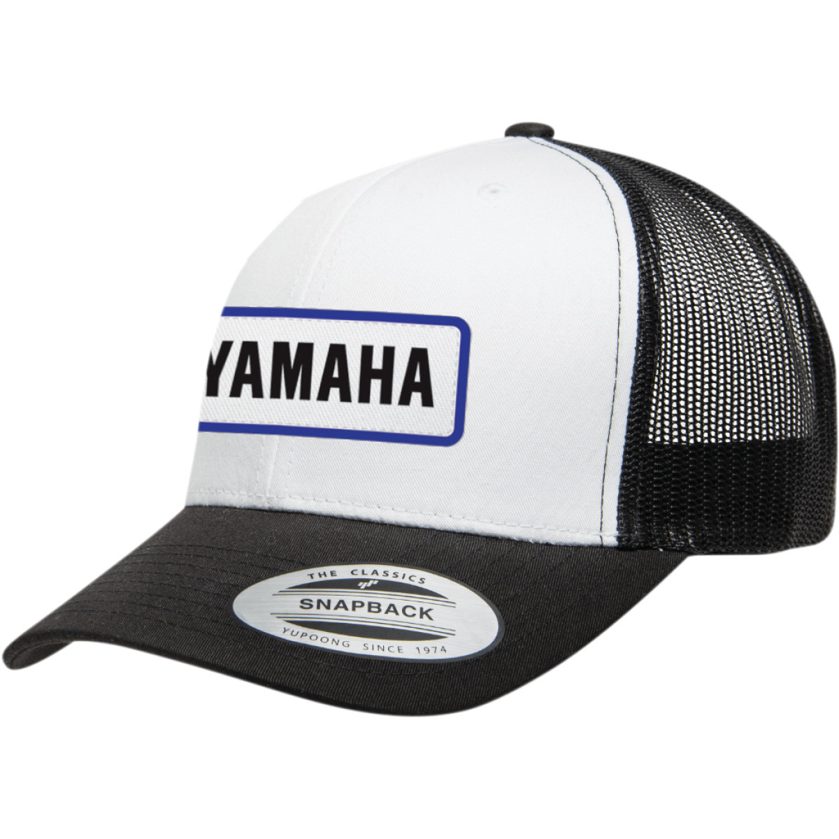 Factory Effex #25-86204 - Yamaha Throwback Hat - Black/White