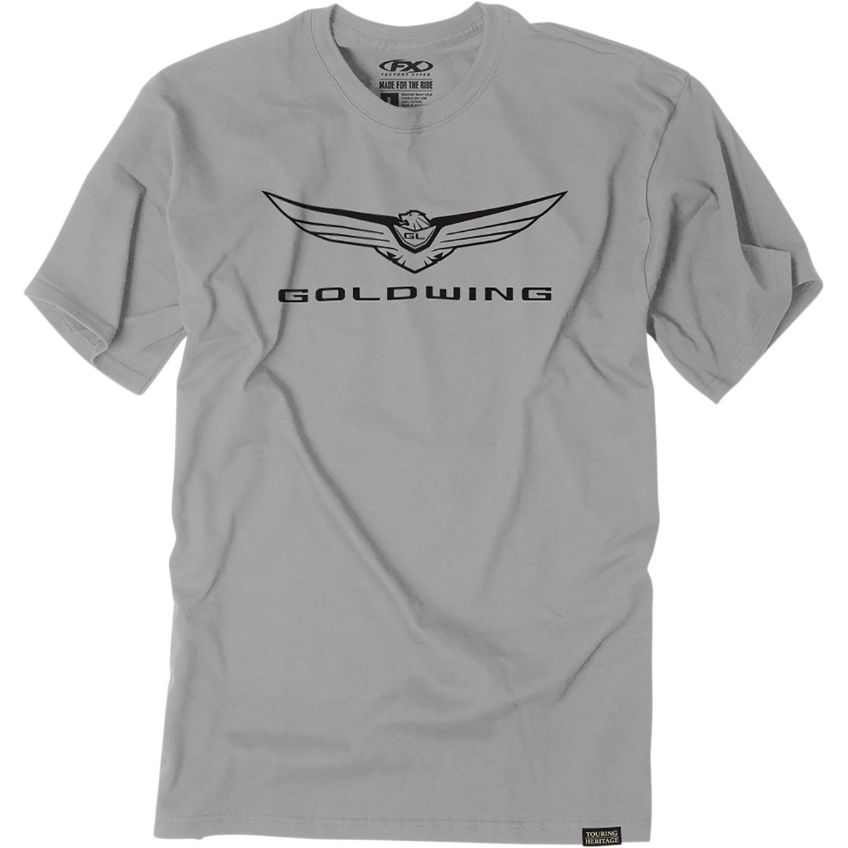 Factory Effex #25-87806 - Goldwing Icon T-Shirt - Gray - XL