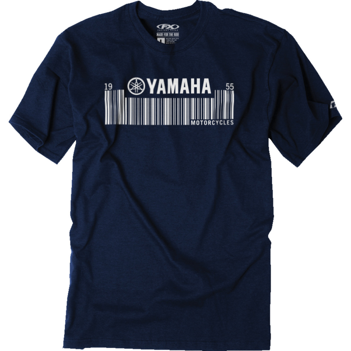Factory Effex #26-87212 - Yamaha Coded T-Shirt - Navy - Medium