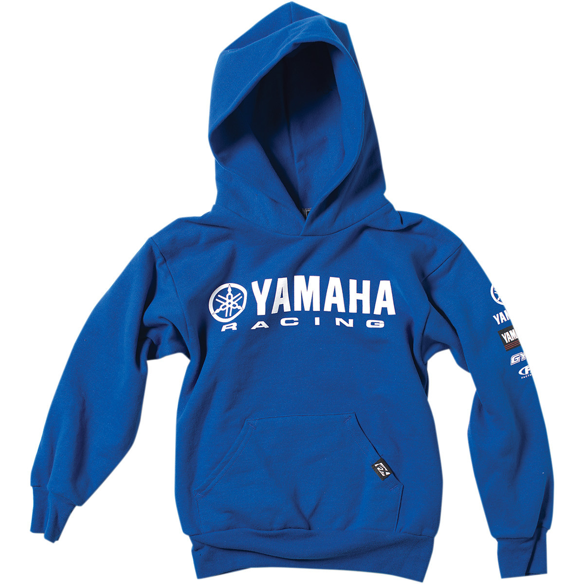 Factory Effex #19-83234 - Youth Yamaha Racing Hoodie - Royal Blue - Large