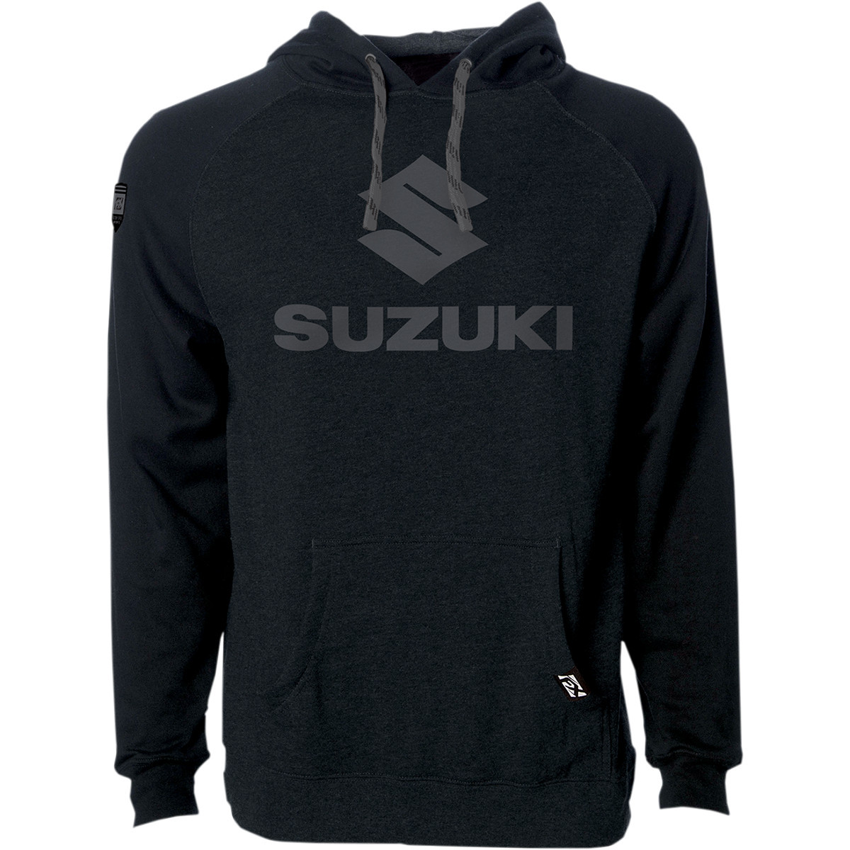 Factory Effex #25-88402 - Suzuki Shadow Pullover Hoodie - Black - Medium