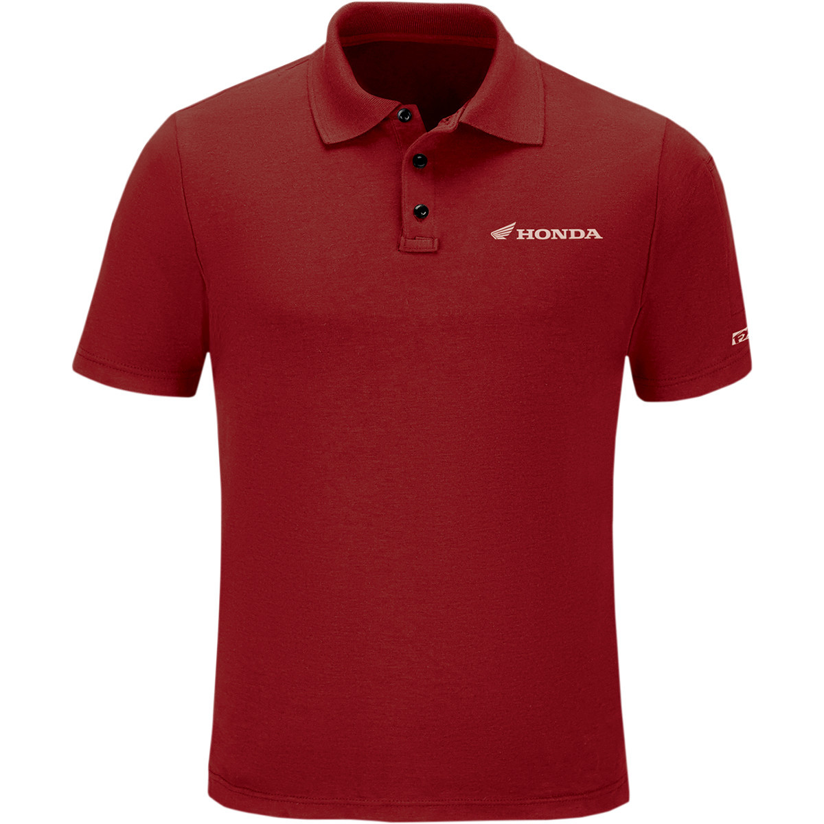 Factory Effex #25-85302 - Honda Polo Shirt - Red - Medium