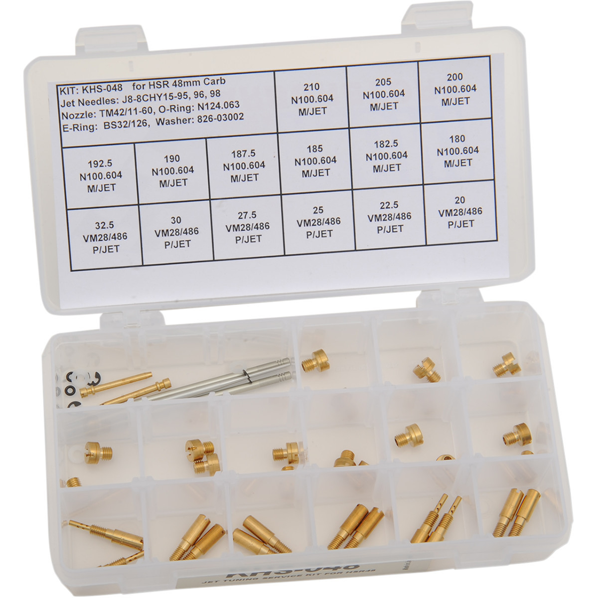 Mikuni #KHS-048 - Carburetor Jet Kit - HSR 48