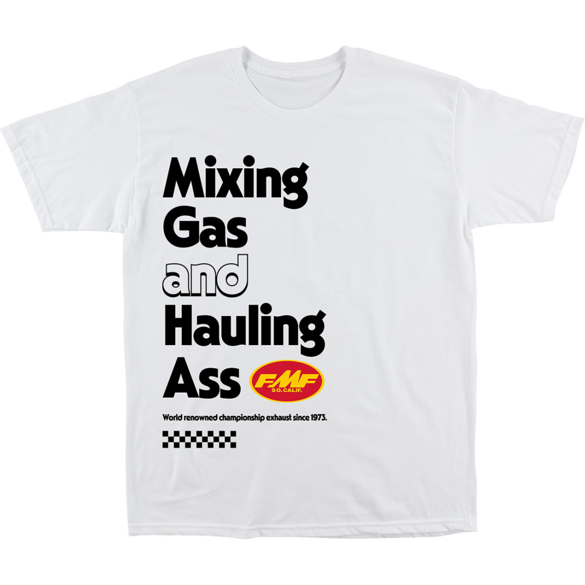 FMF #HO24118906WHTLG - World Famous T-Shirt - White - Large