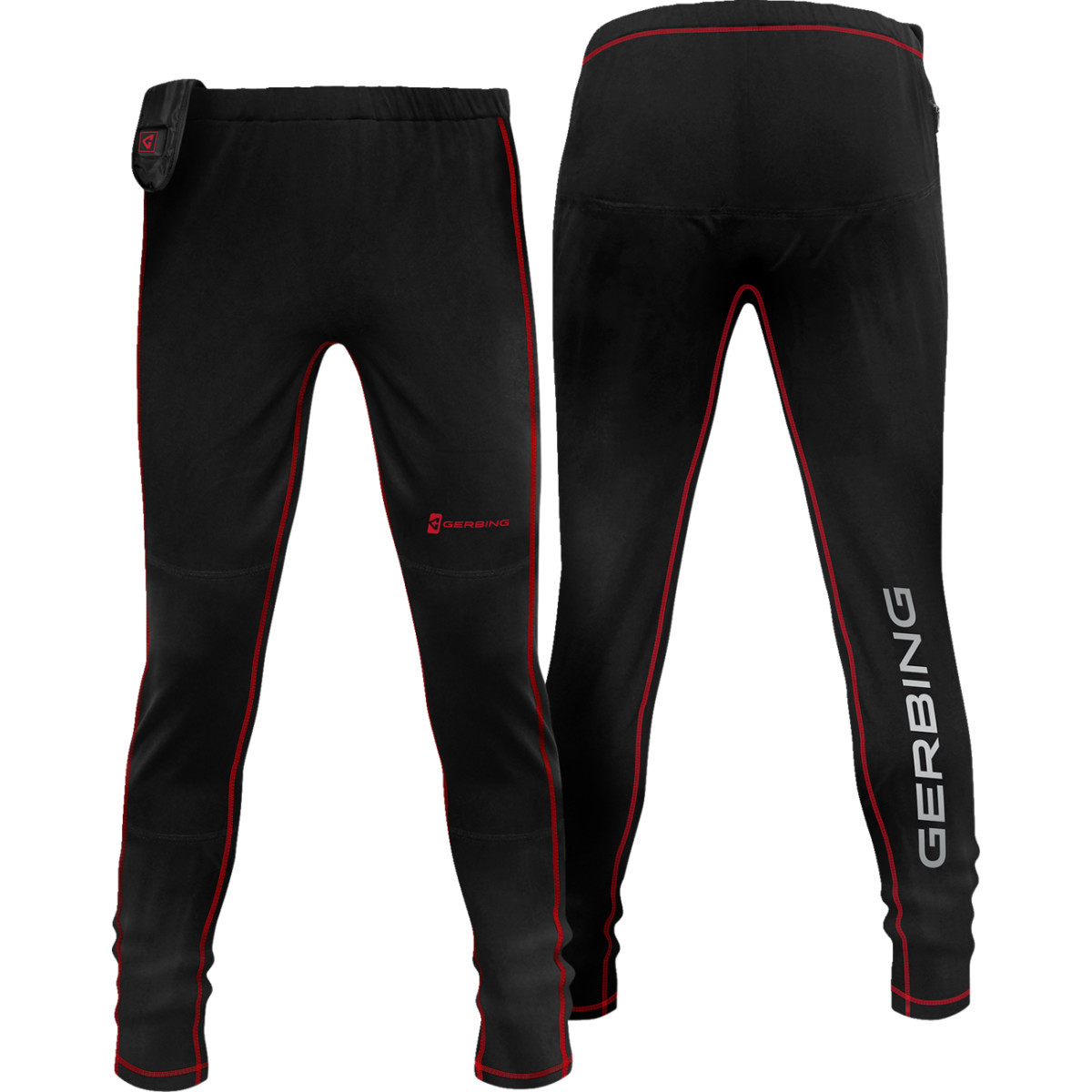 Gerbing Heated Clothing #GER-BLP-7V-M-XXL - 7V Heated Base Layer Pants - Black - 2XL