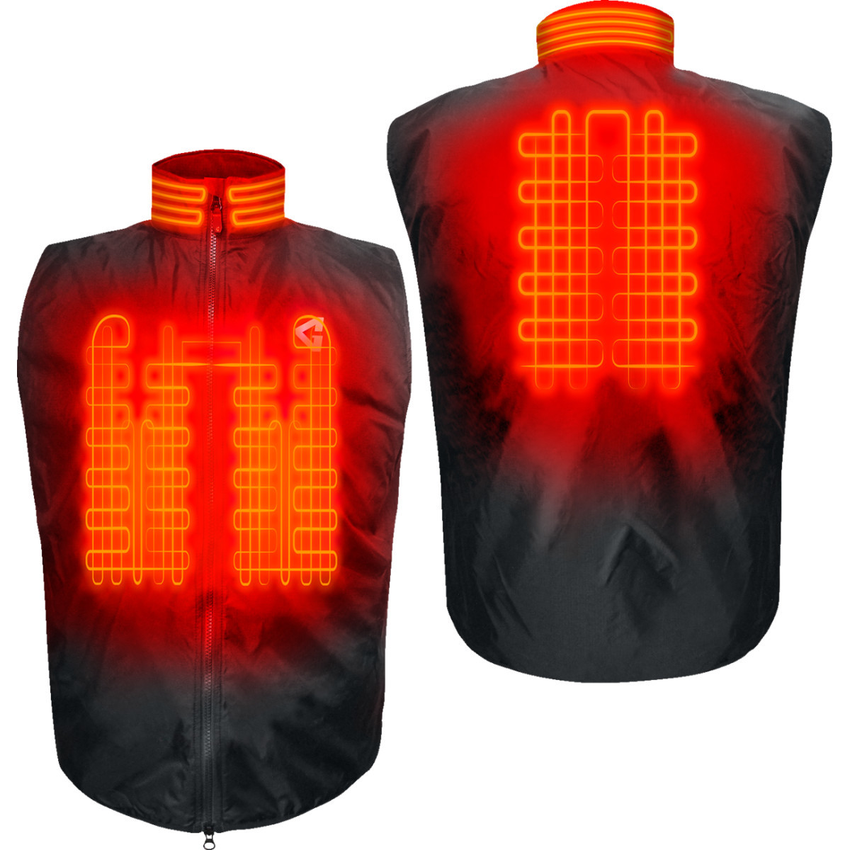 Gerbing Heated Clothing #G1215MVST30100110976 - 12V Heated Vest Liner - Black - Large