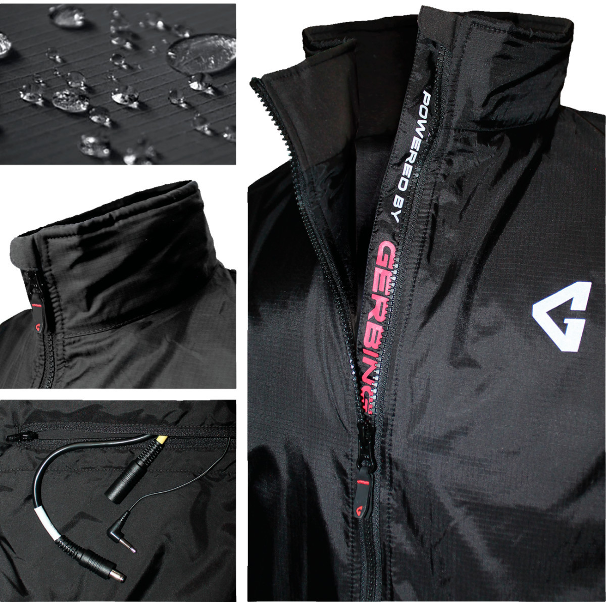 Gerbing Heated Clothing #G1215MVST30100110976 - 12V Heated Vest Liner - Black - Large