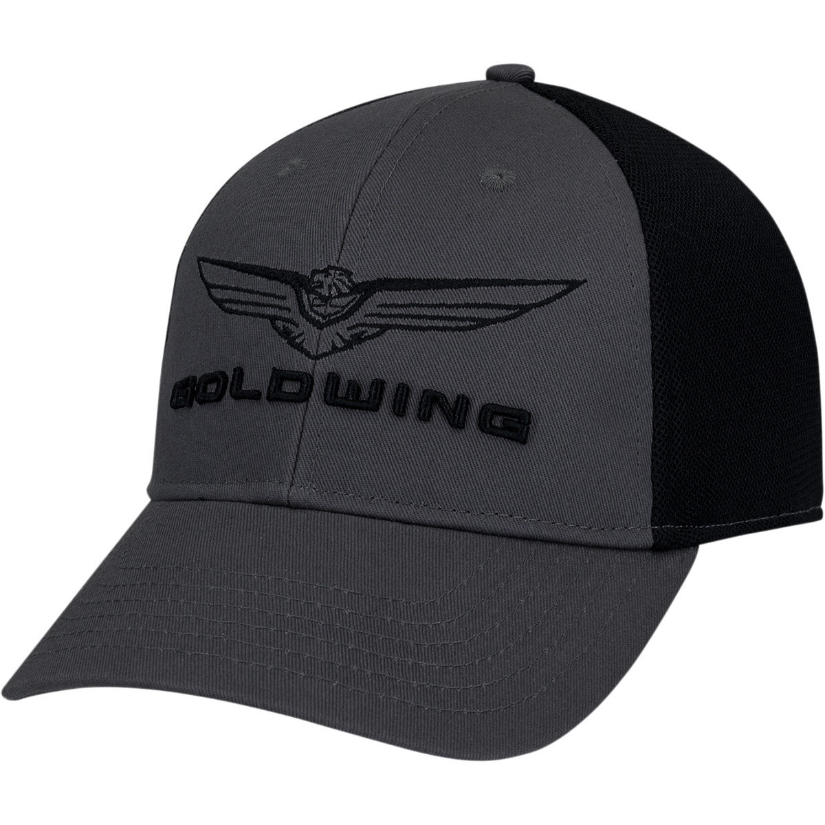 Honda Apparel #NP21A-H1828 - Honda Goldwing Tour Hat - Charcoal