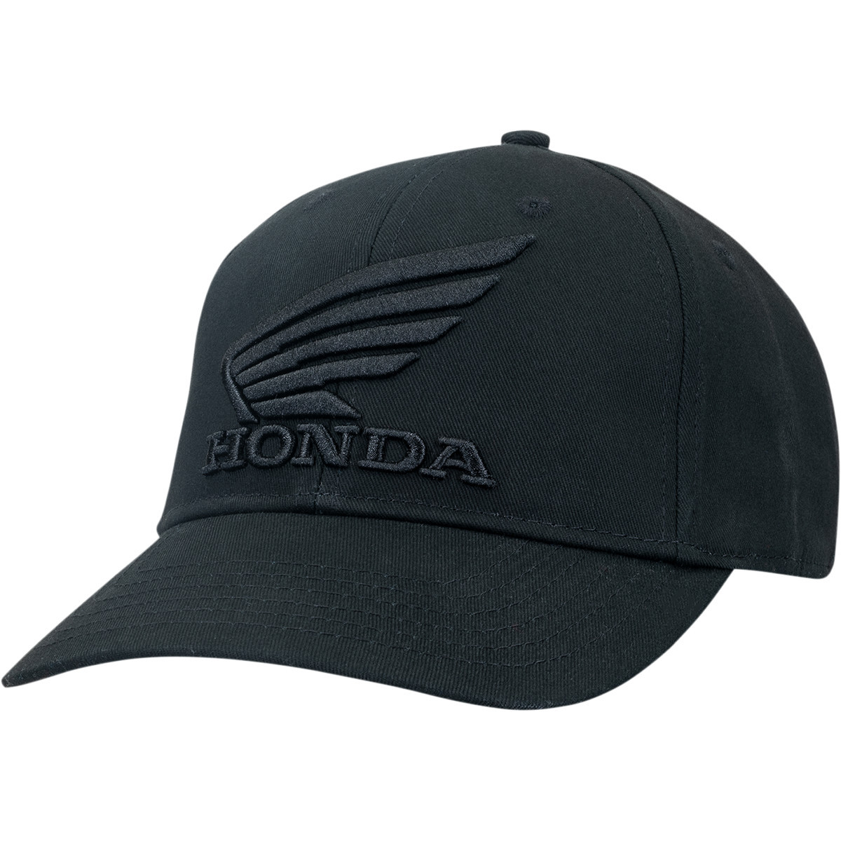 Honda Apparel #NP21A-H1826 - Honda Blacked Out Hat - Black
