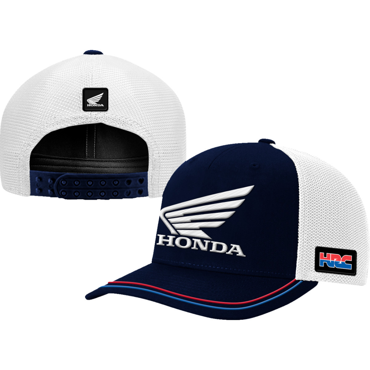 Honda Apparel #NP21A-H2489 - Honda HRC Hat - Navy/White