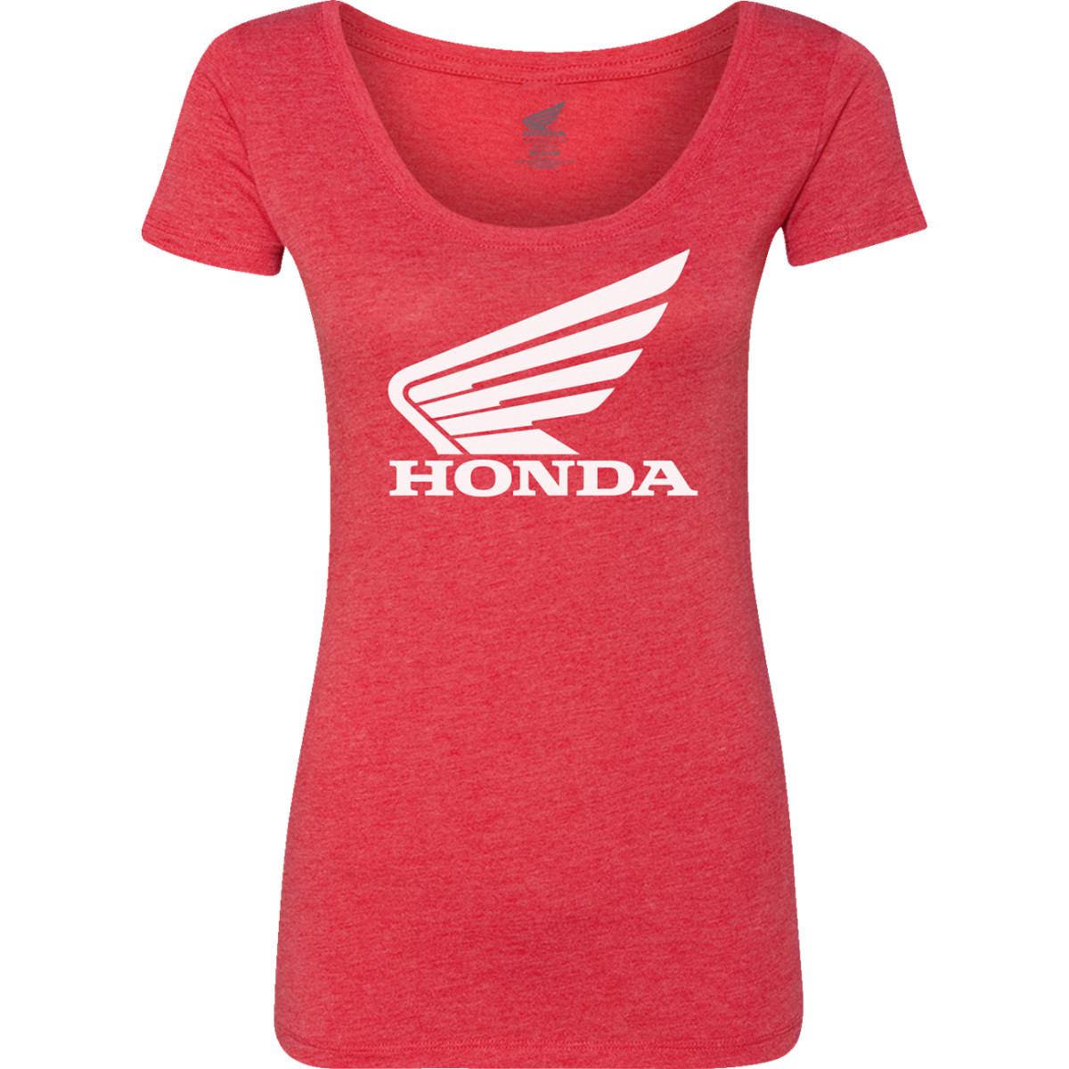 Honda Apparel #NP21S-L3029-S - Women's Honda Wing T-Shirt - Red - Small
