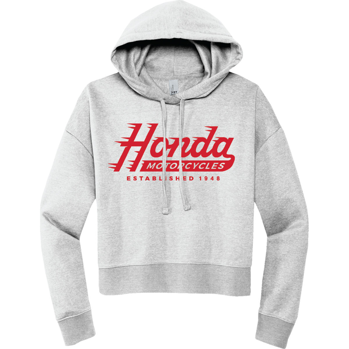 Honda Apparel #NP23S-L2295-M - Women's Honda Hoodie - Light Heather Gray - Medium