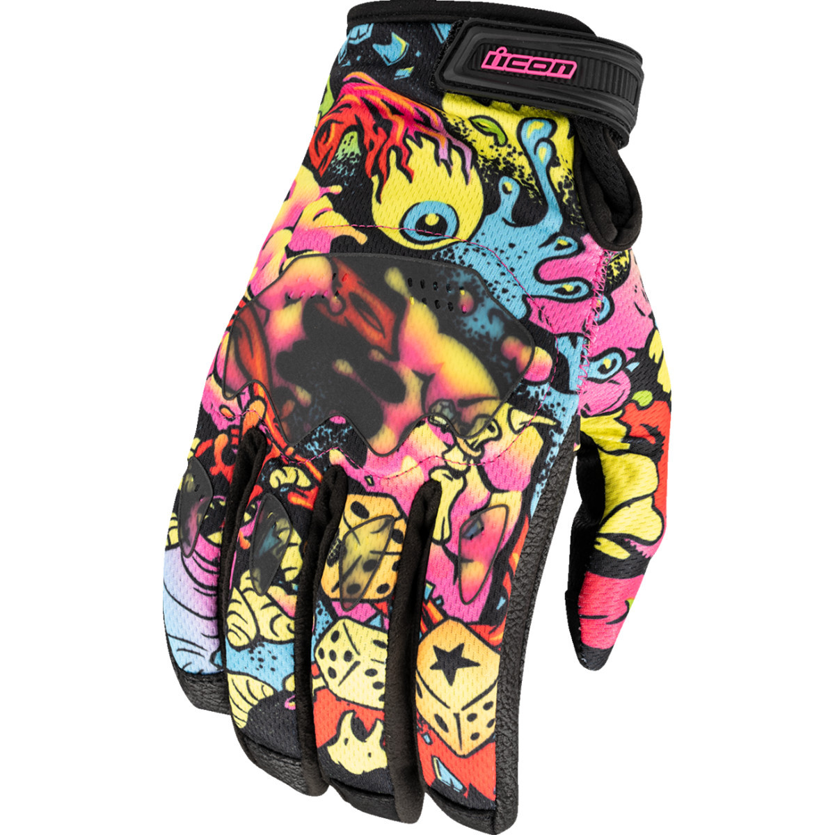Icon - Hooligan™ Scatterbrain Gloves - Medium