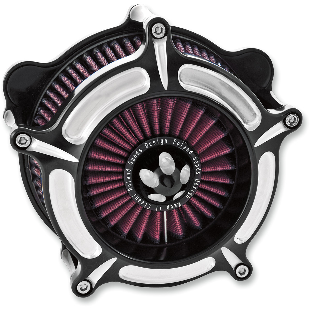 RSD #0206-2037-BM - Turbine Air Cleaner Kit - Contrast Cut™