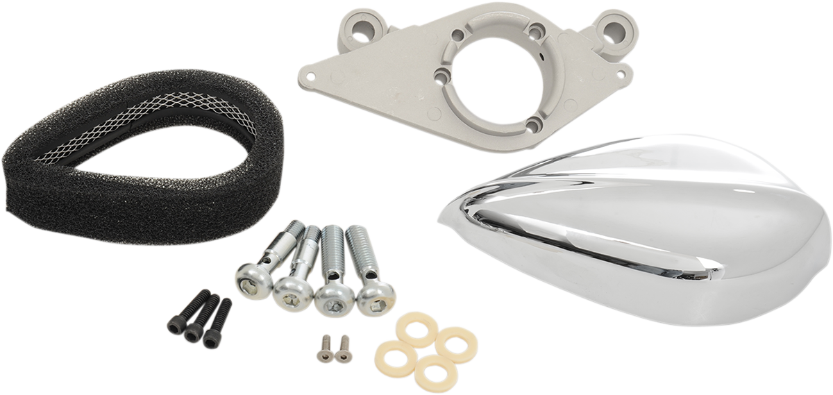 Ribbed Teardrop Air Cleaner - CV