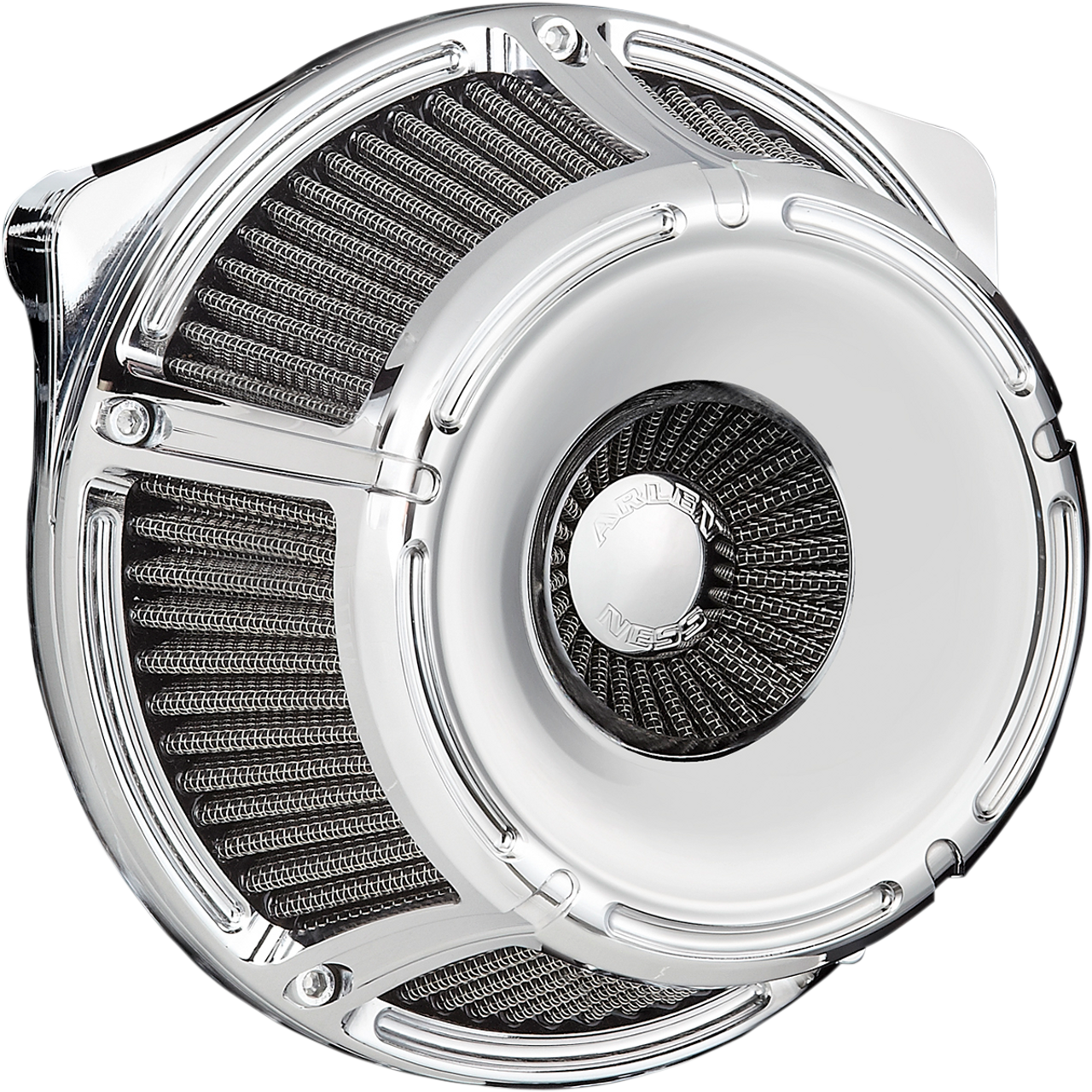 Slot-Track Air Cleaner - Chrome