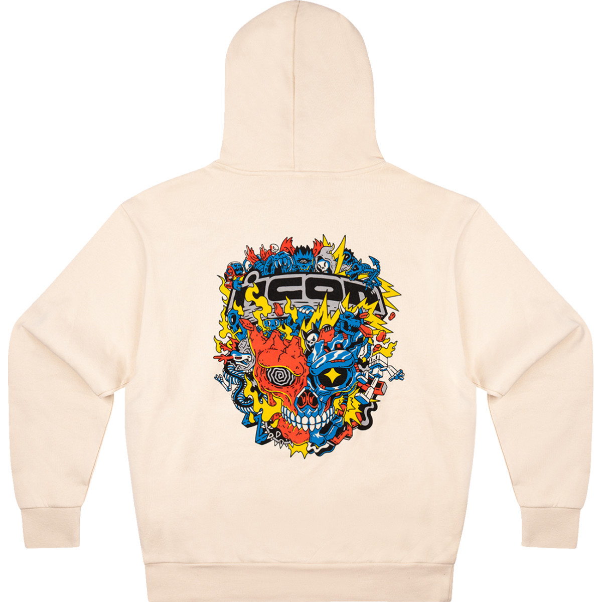 Icon - ReDoodle™ Hoodie - Ivory - Large