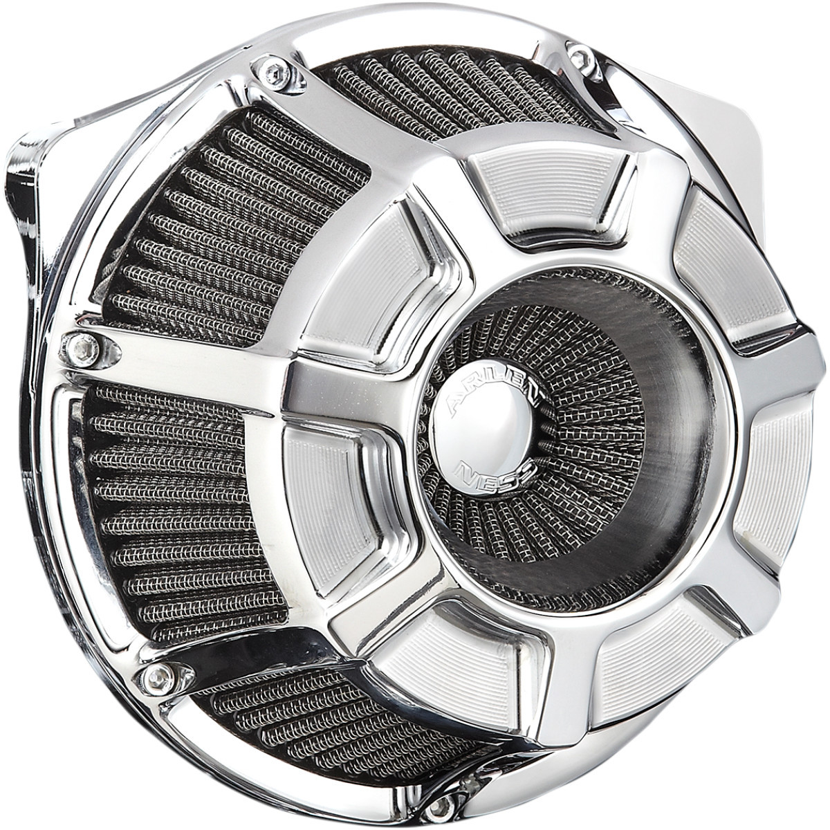 Arlen Ness #18-934 - Inverted Series Air Cleaner Kit - Chrome