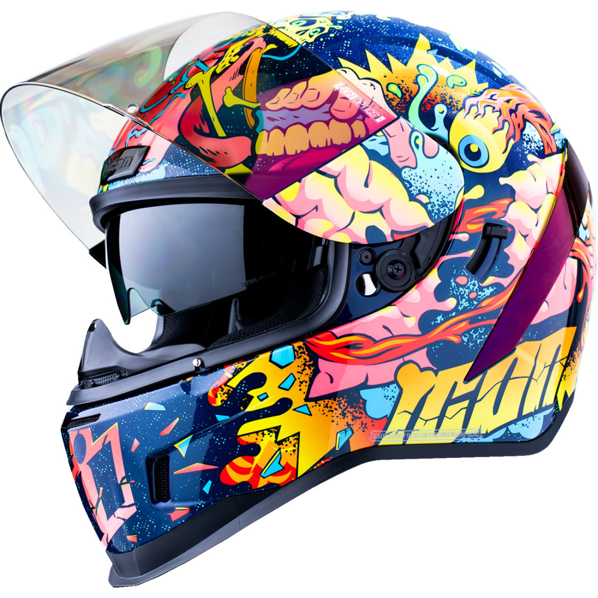 Icon - Airform™ Helmet - Scatterbrain - MIPS® - Purple - Small